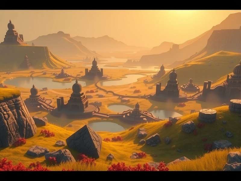 Spiritual Ground Exploration Game Screenshot